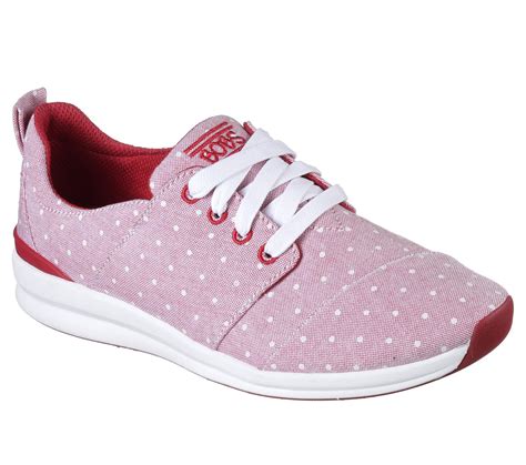 Bobs skechers for women - Effortless cute style and comfort combine in the BOBS from Skechers™ BOBS B Cute shoe. This slip-on casual sneaker features a soft canvas upper with frayed details and a cushioned Memory Foam insole. ... Women's BOBS B Cute. 3.2 out of 5 Customer Rating. 2,267 Reviews . Add to Wishlist. $70.00 20% OFF 2 pairs, or 30% OFF 3+ pairs! ZOOM. …